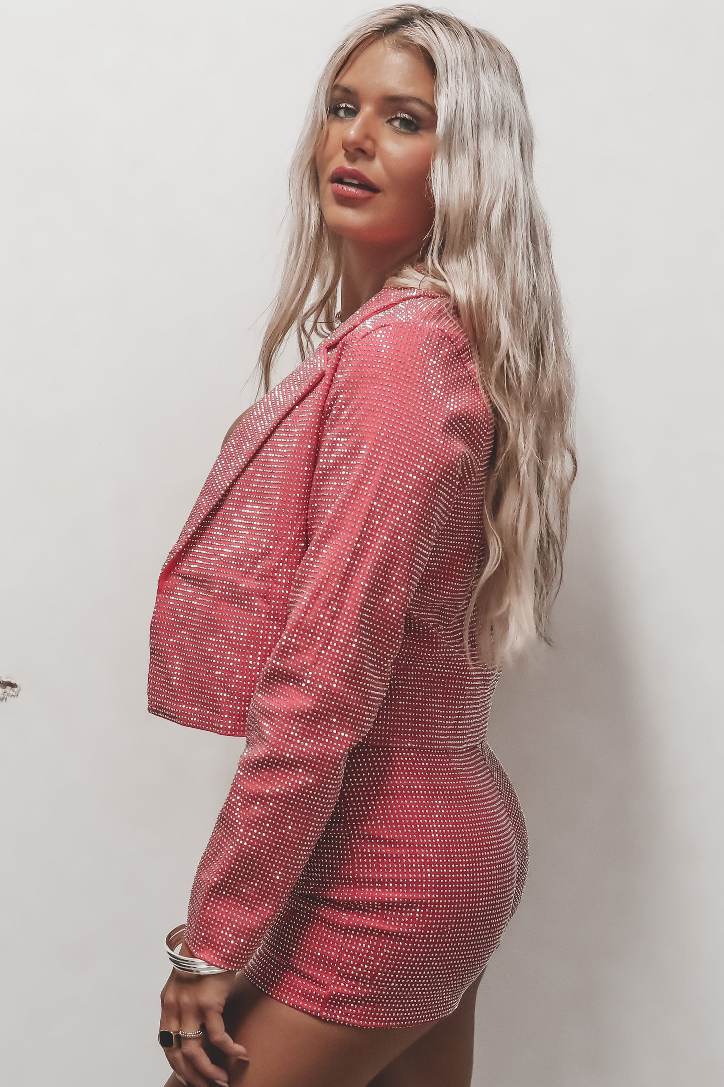 Professional Partier Studded Blazer