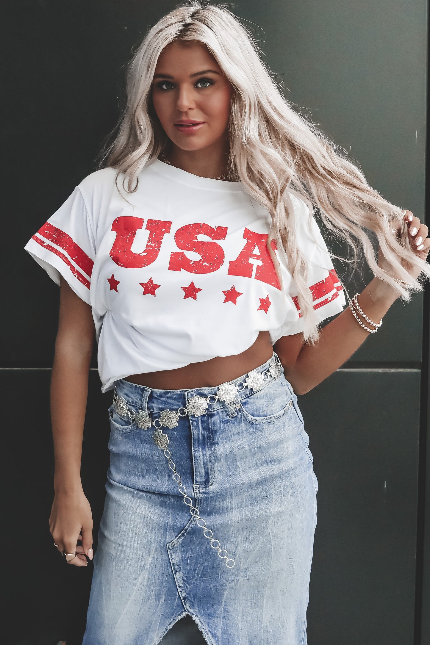 SHOW ME YOUR MUMU USA Airport Tee