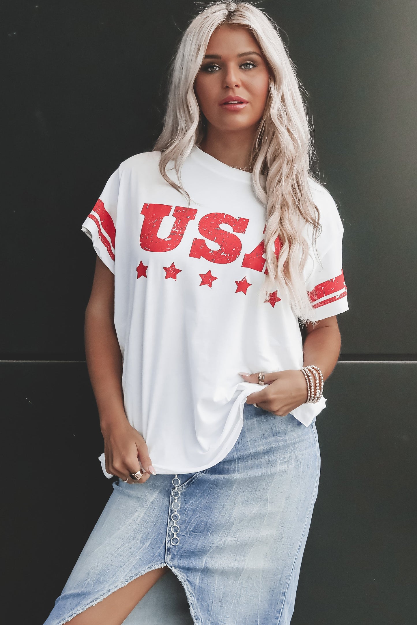 SHOW ME YOUR MUMU USA Airport Tee