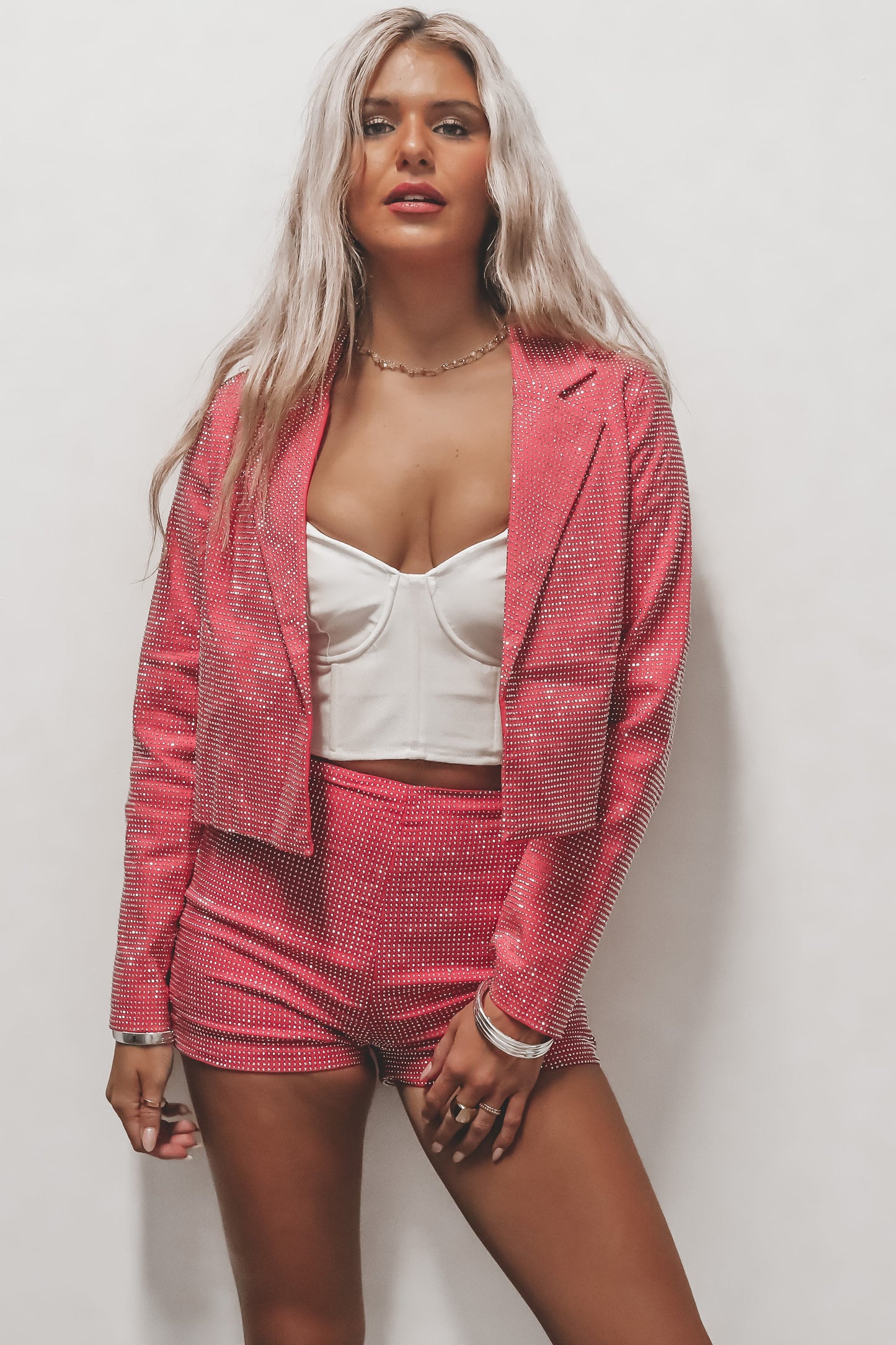 Professional Partier Studded Blazer